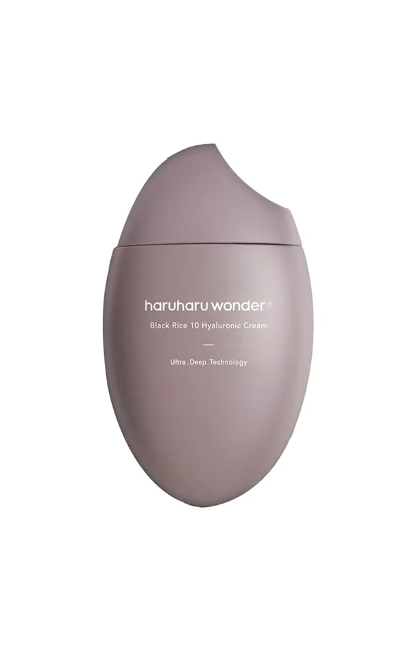 Haryharu Wonder – Crème hydratante – Acide hyaluronique & riz noir – Visage