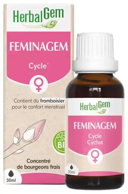 Herbalgem Feminagem Bio – Complexes de Gemmothérapie Concentrée – 30 ml