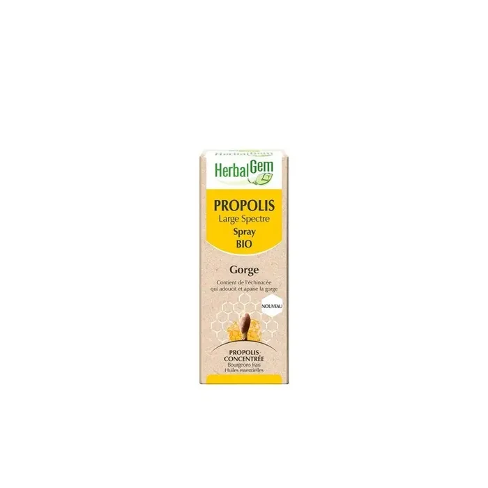 Herbalgem Propolis large spectre spray bio 15ml
