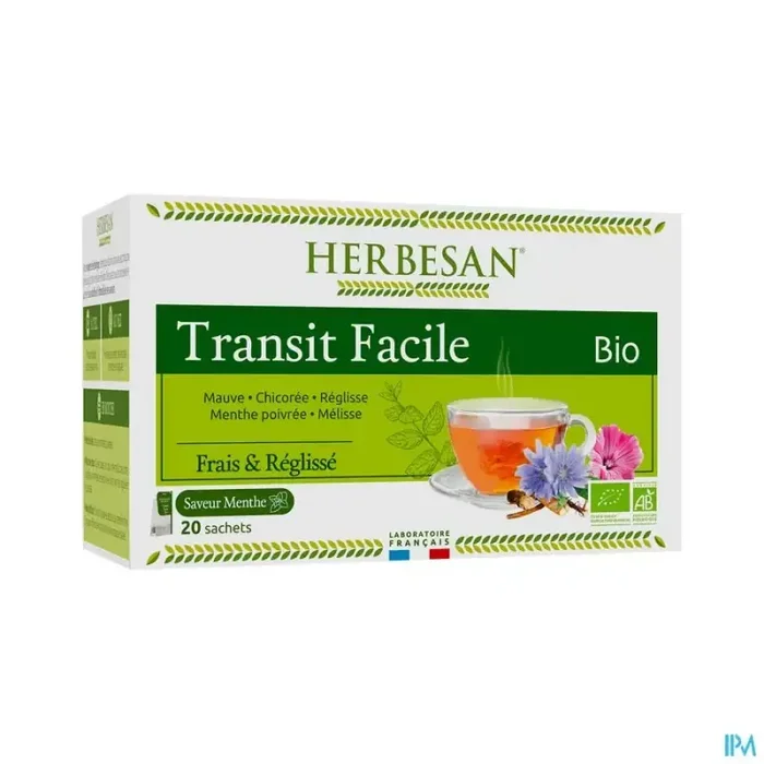 Herbesan infusion transit facile bio sechet 20