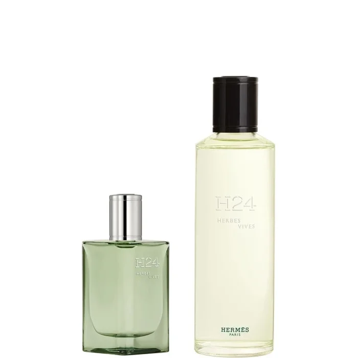 HERMÈS H24 Herbes Vives Eau de Parfum Vaporisateur de Voyage et Recharge