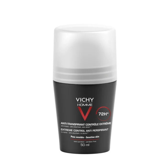Homme – Déodorant Roll-On Anti-Transpirant 72h 50 ml
