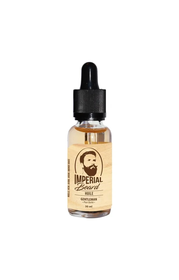 Huile à barbe – Gentleman – Nigelle, ricin, argan & amande douce – 30 ml