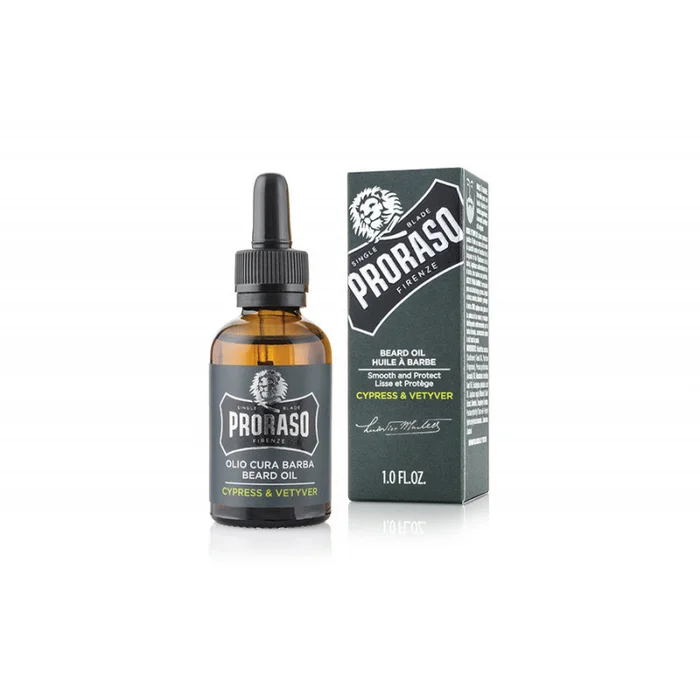Huile à Barbe Cypress & Vetyver – 30ml