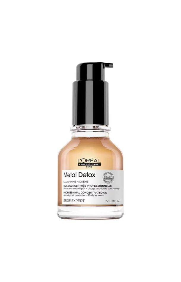 Huile concentrée – Metal Detox – Cheveux colorés – 50 ml
