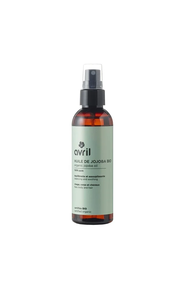 Huile de jojoba bio – Visage, corps & cheveux – 100ml