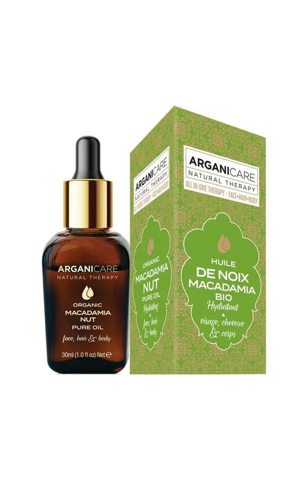 Huile de macadamia bio – Hydratante – 30 ml