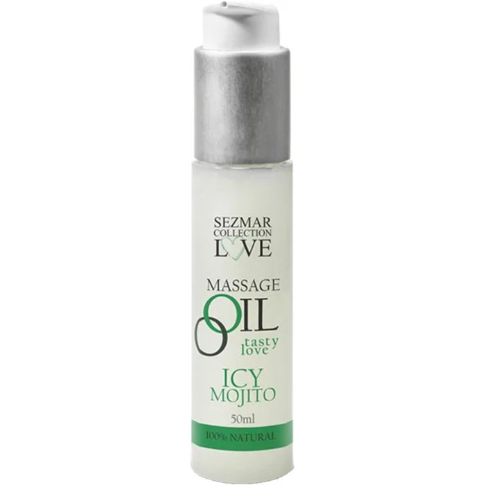 Huile de massage 100% naturelle – Mojito menthe – 50 ml