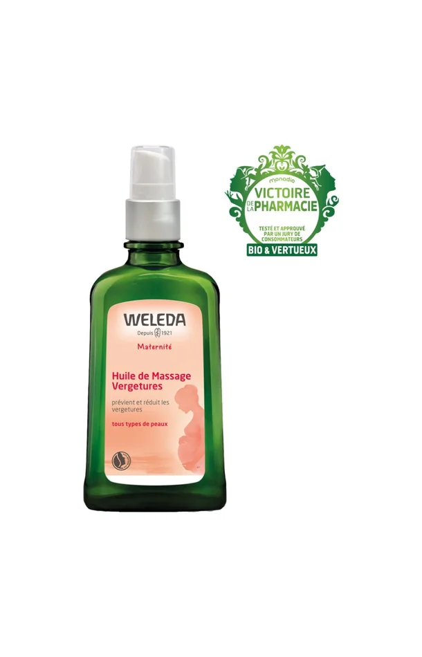 Huile de massage vergetures – Maternité – 100 ml
