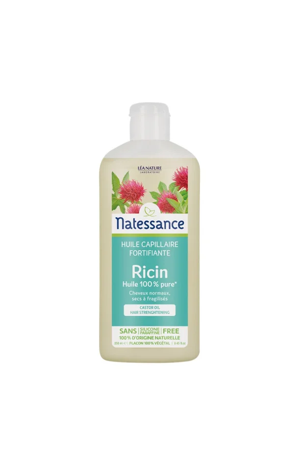 Huile de ricin fortifiante – Cheveux secs & ternes – 250 ml