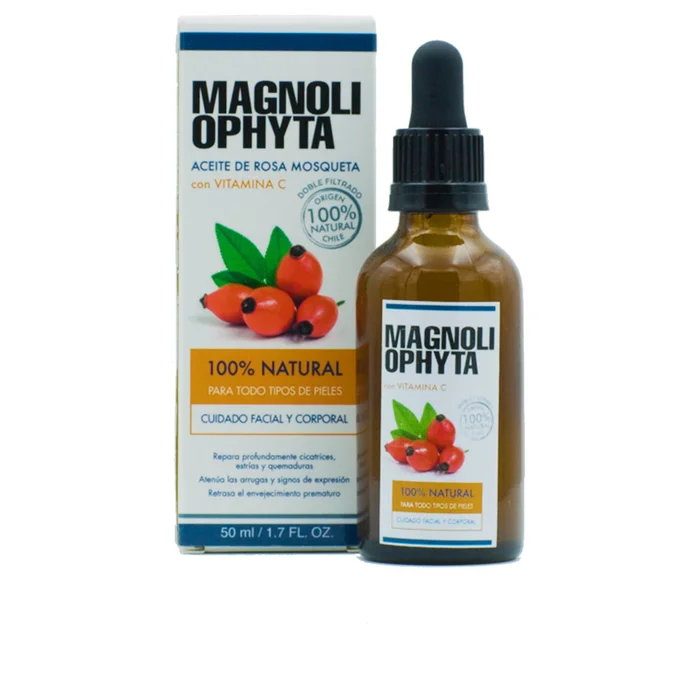 HUILE DE ROSE musquée avec compte-gouttes de vitamine C 30 ml