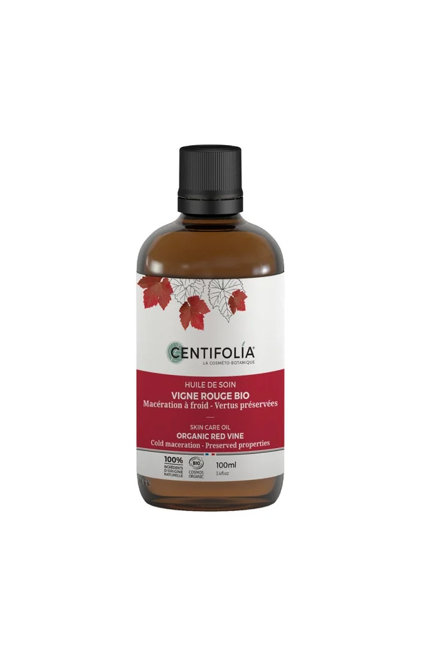 Huile de soin bio – Vigne rouge – 100 ml