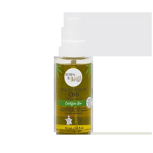 Huile de soin CBD certifiée Bio