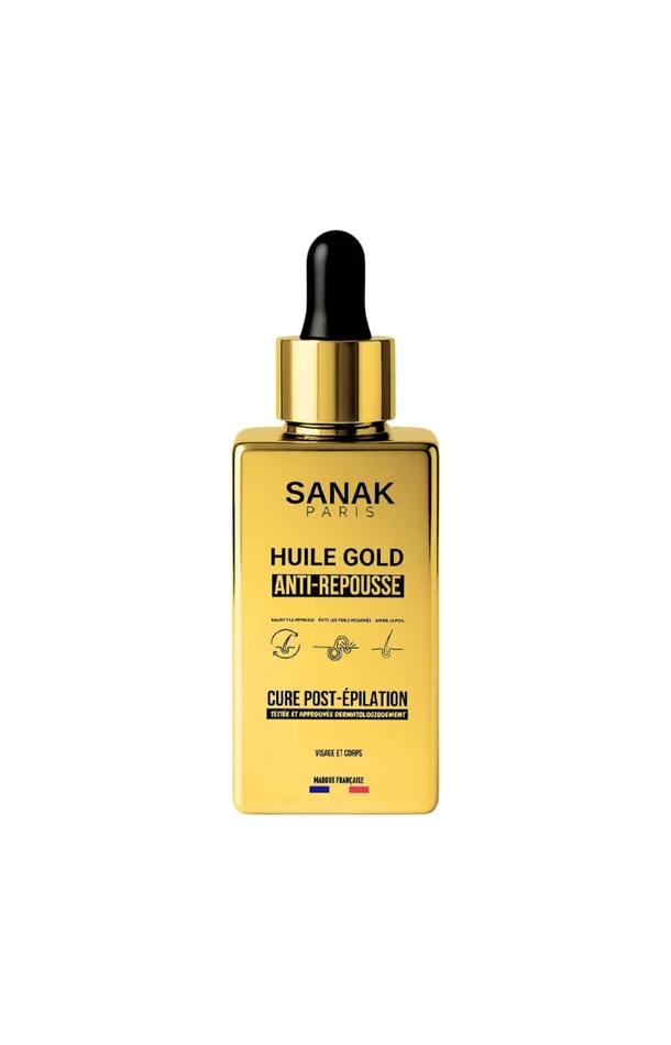 Huile de soin post épilation – Anti-repousse – Visage & corps – 50 ml