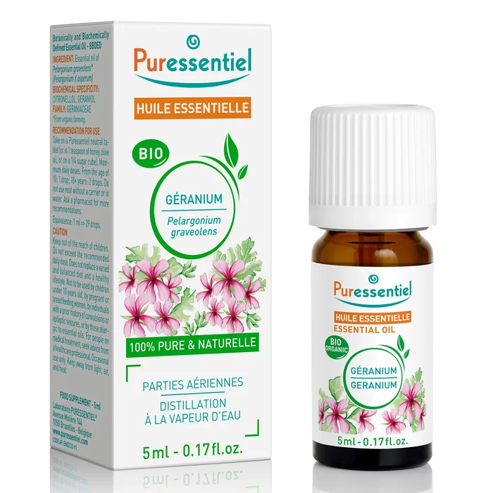 Huile Essentielle – Géranium BIO 5 ml