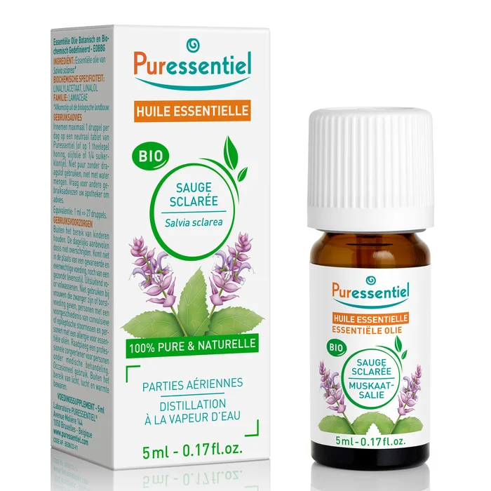 Huile Essentielle – Sauge Sclarée BIO 5 ml