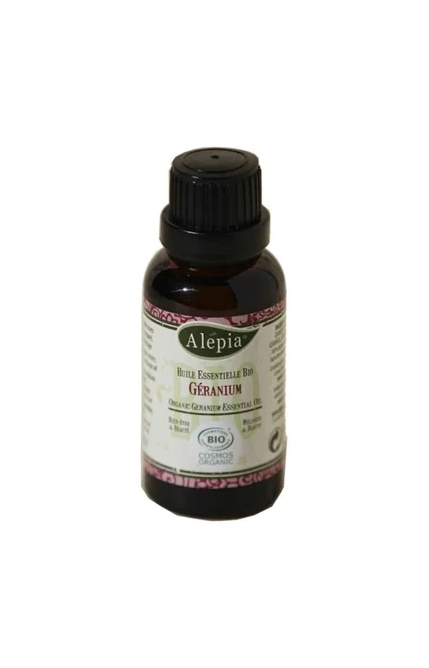 Huile essentielle bio antiseptique & cicatrisant – Géranium – 30 ml