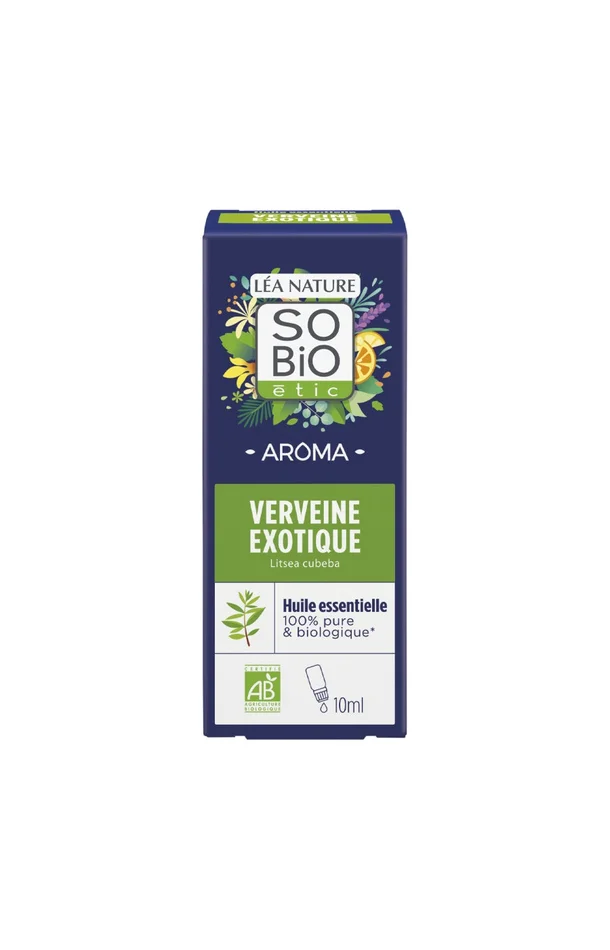 Huile essentielle de verveine exotique bio – 10 ml