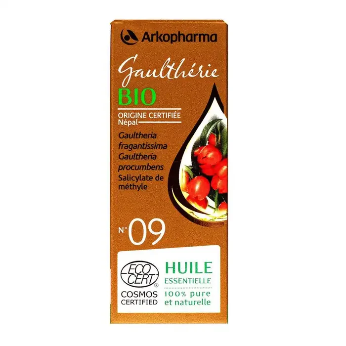 Huile essentielle n°09 gaulthérie 10ml