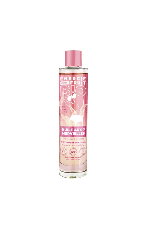 Huile hydratante bio – 7 huiles – Corps – 100 ml