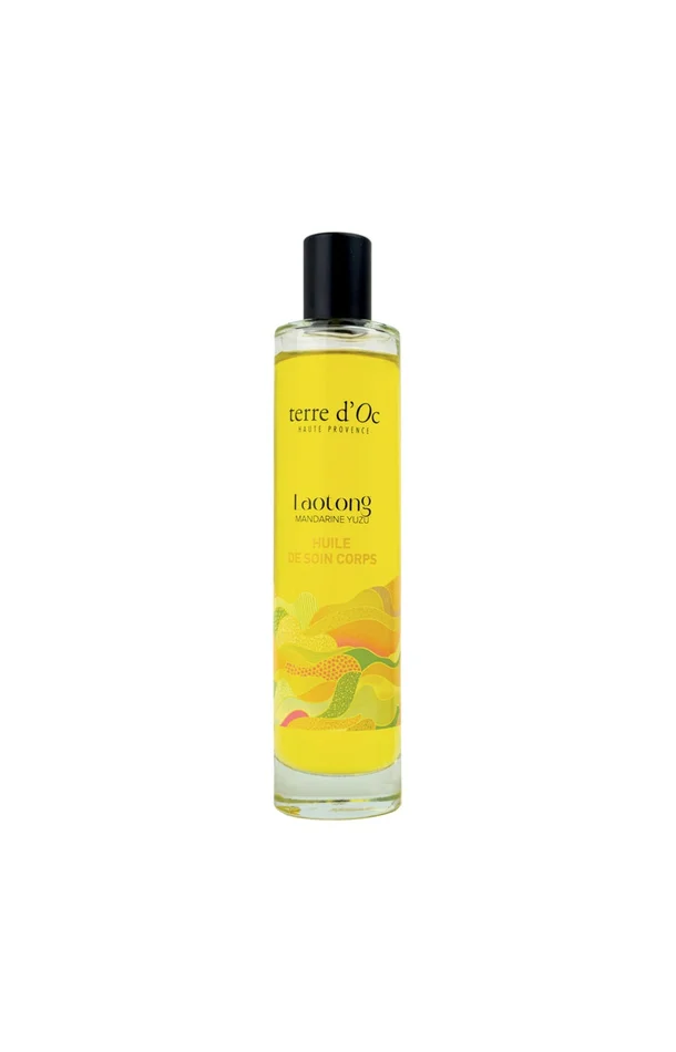 Huile hydratante bio – Laotong – Mandarine & yuzu – Corps – 100 ml