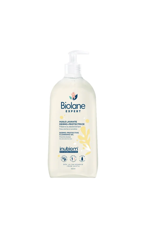 Huile lavante dermo-protectrice – Bébé – 500 ml