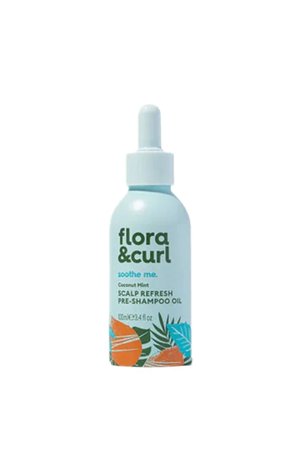 Huile pré-shampoing – Coco & menthe – Cheveux bouclés – 100 ml