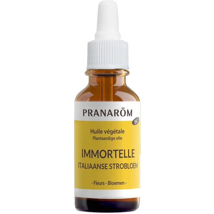 Huile végétale bio – Immortelle – 30 ml