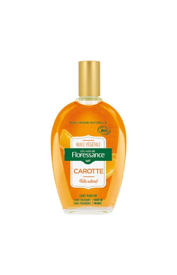 Huile végétale de carotte bio – Visage & cheveux