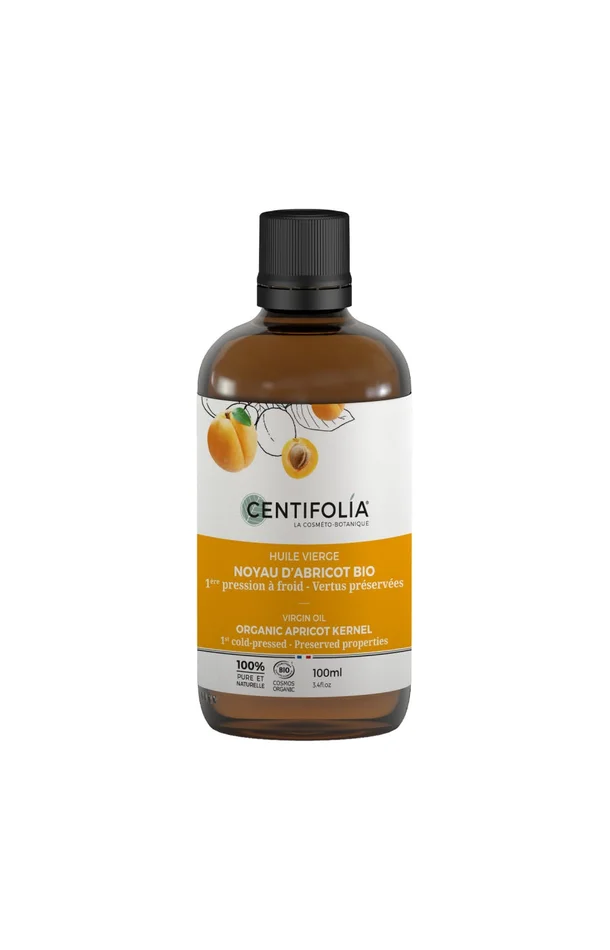 Huile vierge d’abricot bio 100% pure – 100 ml