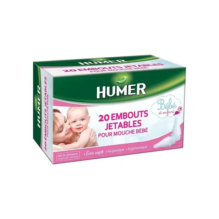 Humer embout jetable mouche bébé 20