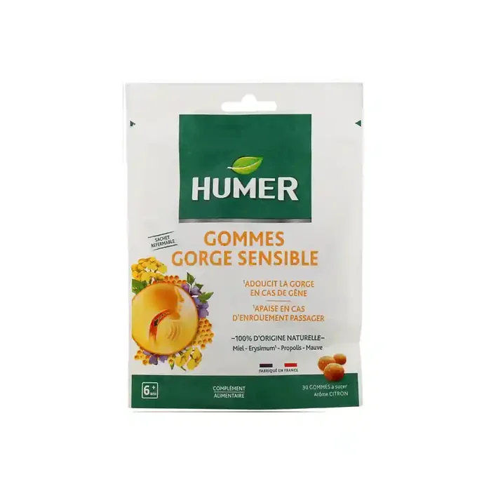 Humer Gommes Gorge Sensible