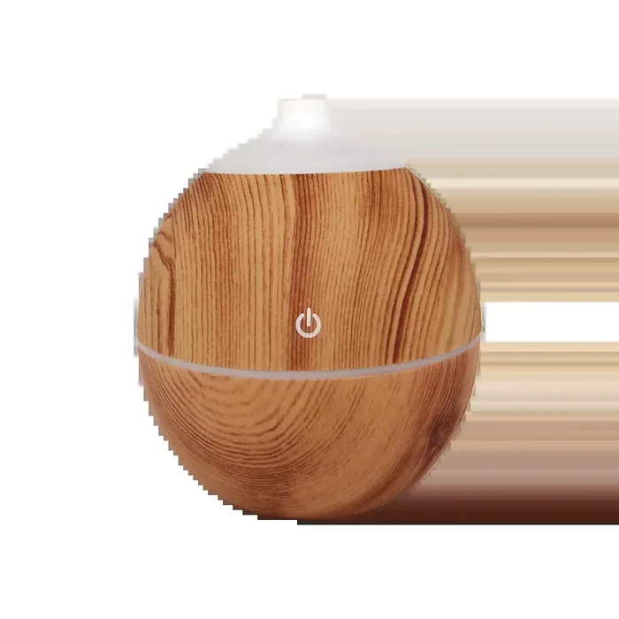 Humidificateur & diffuseur d'huiles essentielles aspect bois clair