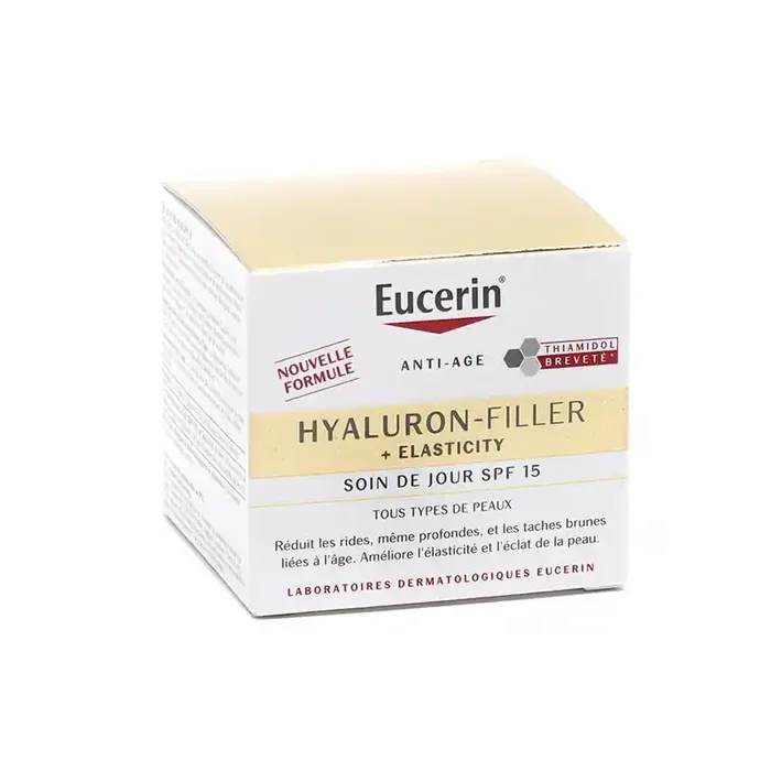 HYALURON FILLER + ELASTICITY SOIN DE JOUR SPF15 – 50ML EUCERIN