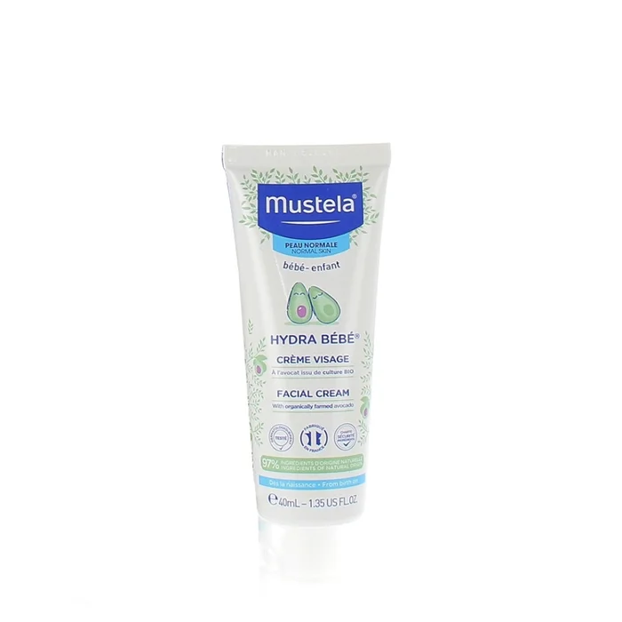 Hydra Bébé Bio – Crème Visage Peau Normale 40 ml