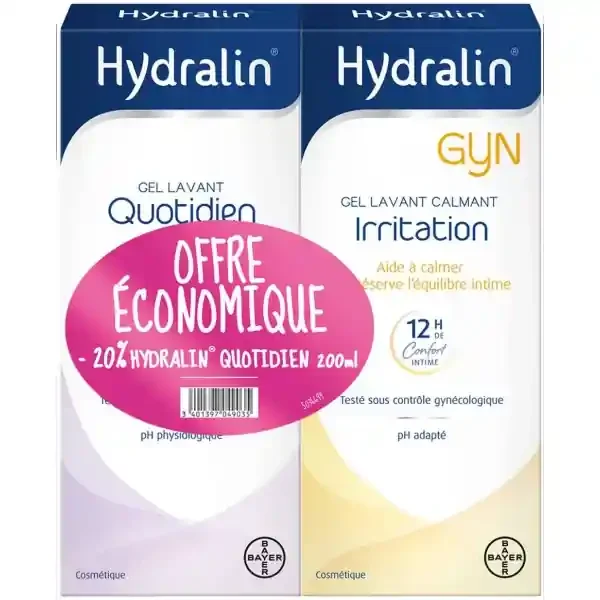 Hydralin Apaisa 200 ml + Hydralin Gyn 200 ml