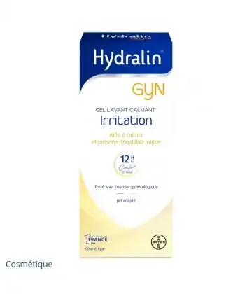 Hydralin Gyn Irritation Gel Lavant Calmant équilibre intime