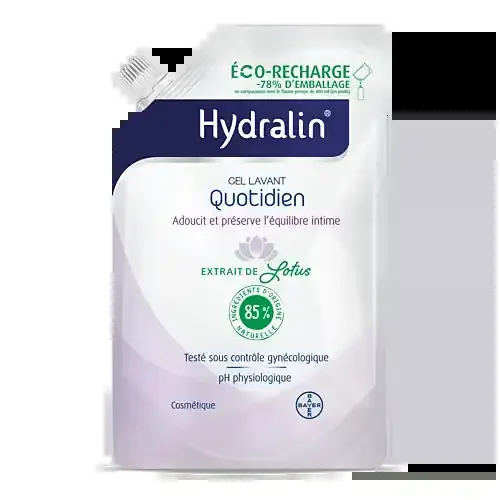 HYDRALIN QUOTIDIEN Gel Lavant Eco-Recharge – 400ml