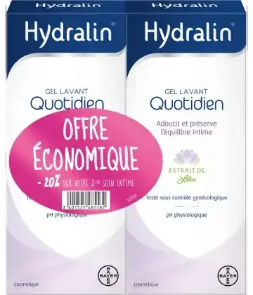 Hydralin Quotidien Gel Lavant équilibre intime