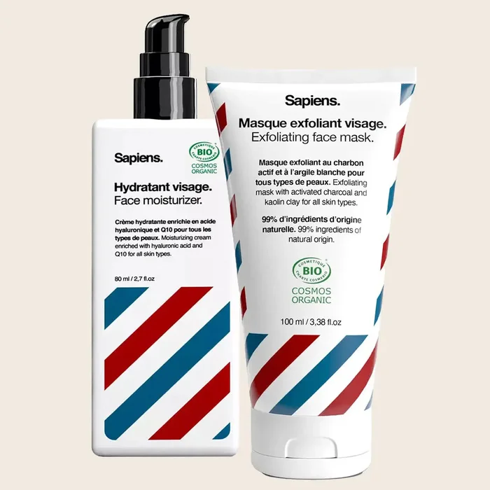 Hydratant + Masque Exfoliant Visage