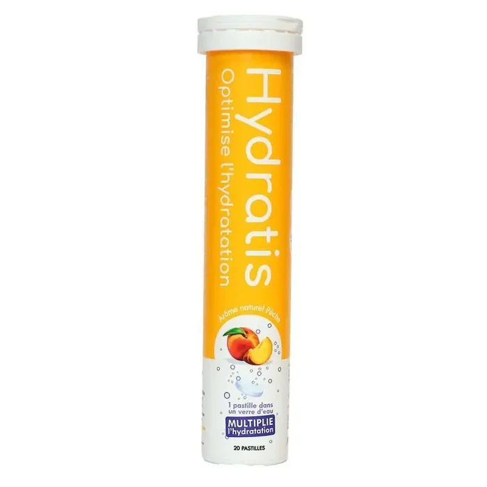 Hydratis Arôme Pêche – 20 pastilles