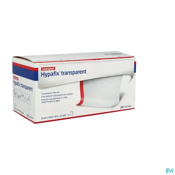 Hypafix transparent film adhesif 10m x 15cm