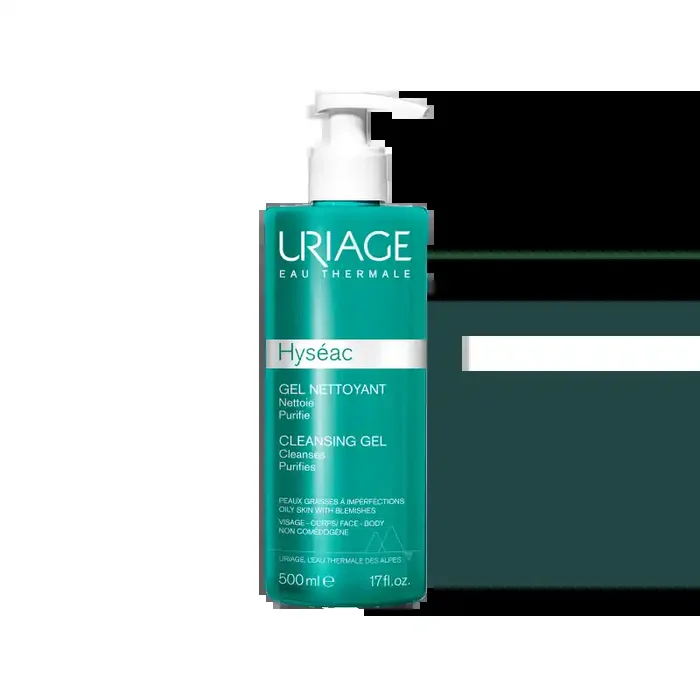HYSEAC GEL NETTOYANT 500ML URIAGE
