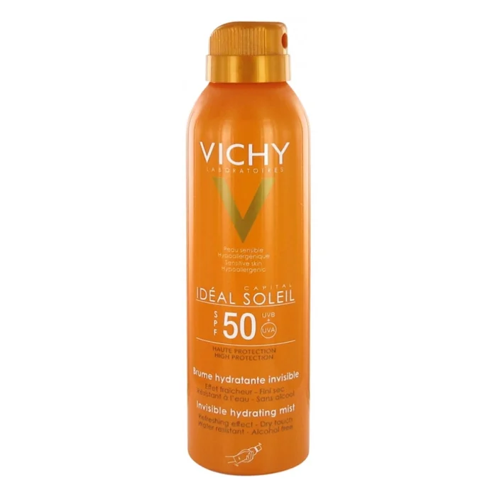 Idéal Soleil SPF50 – Brume Hydratante Invisible 200 ml