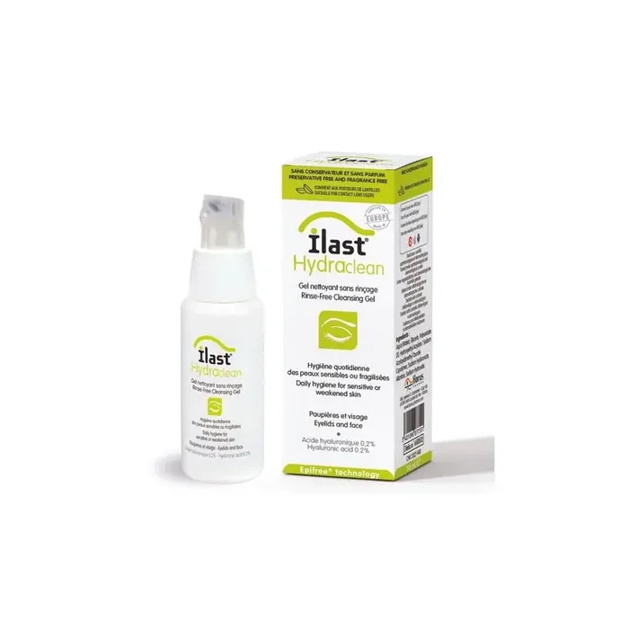 ILAST HYDRACLEAN GEL NETTOYANT PAUPIERES VISAGE 50ML