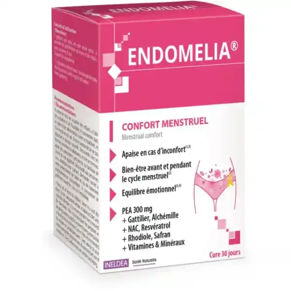 Ineldea Endomelia Confort Menstruel Gélules x 60