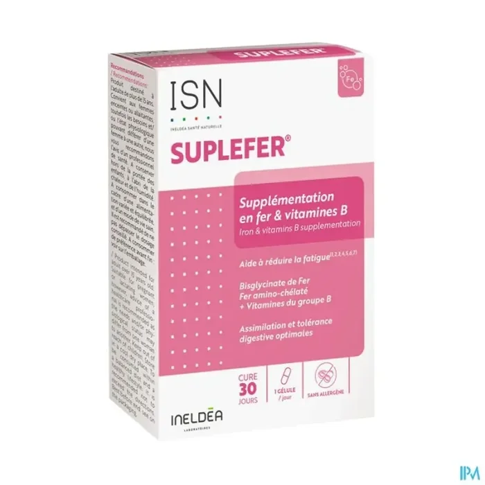 Ineldea isn suplefer supplementation fer gélule 90