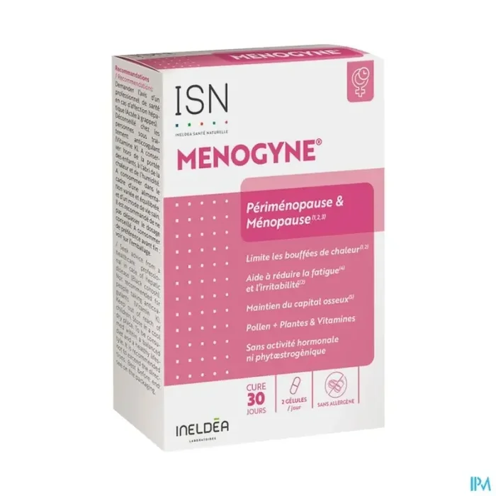 Ineldea menogyne pre menopause menopause gélule 60