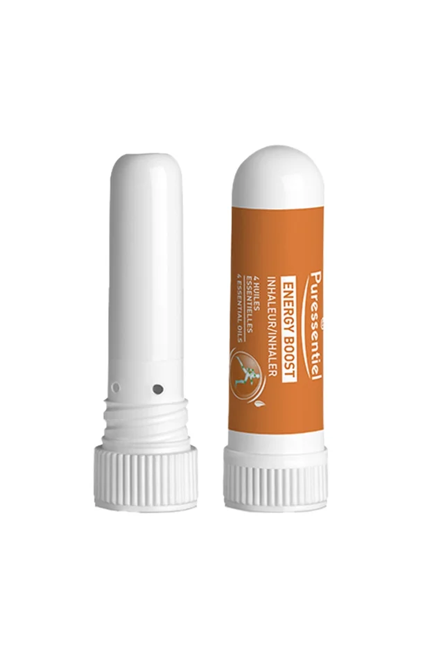 Inhaleurs respiratoire aux 4 huiles essentielles – Booster d’énergie – 3 x 1 ml