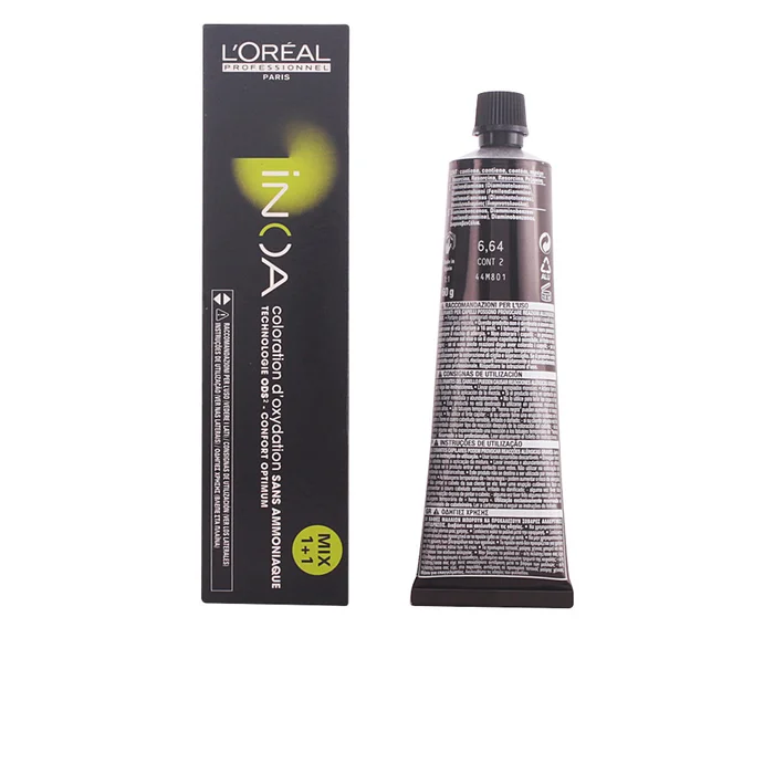 INOA coloration d'oxydation sans ammoniaque #6,64 60 gr